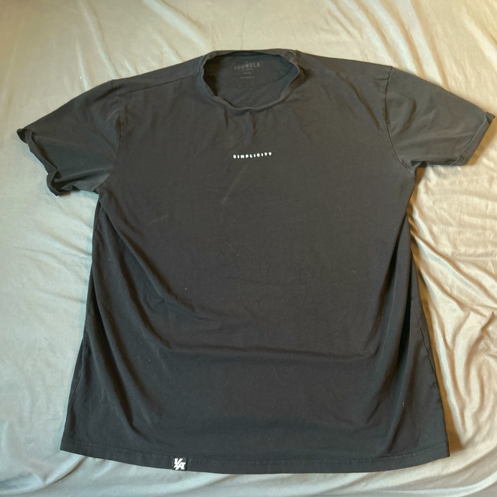 YoungLA “Simplicity” Blsck Shirt